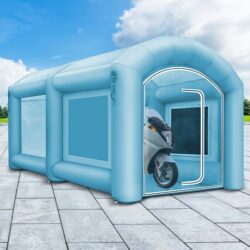 Nafukovací mobilní lakovna , stříkací stan 4 x 2.5 x 2.2m