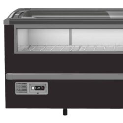 Pultová mraznička prosklená CS Supremarket 7072A 003 černá