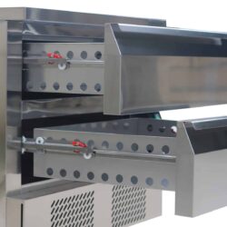 Chladící / mrazící podedstavba CS1  2X 1/1GN  1 zásuvka