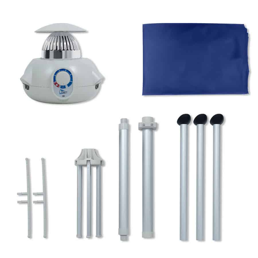 Stojanová elektrická sušička na bielizeň – Obrázok 10