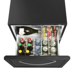 Zásuvkový minibar s plnými dveřmi TD50A