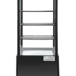 Chlazená skříň displeje, 78 l, Arktic, černá