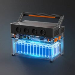 Přenosný solární generátor 1,5kW/ 200W